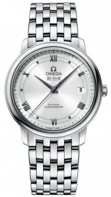 Buy this new Omega De Ville Prestige Co-Axial 39.5 424.10.40.20.02.002 mens watch for the discount price of £3,240.00. UK Retailer.